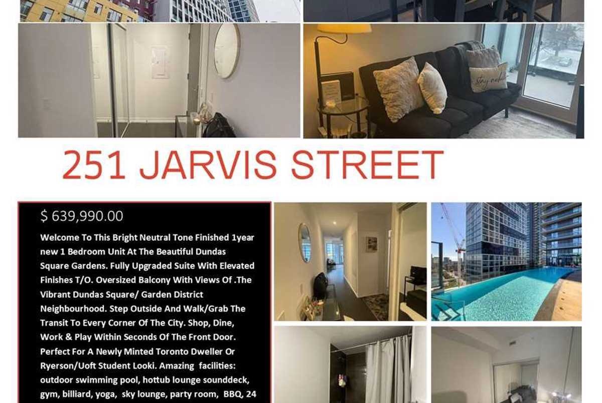 251 Jarvis  St Toronto AGENT ON DUTY