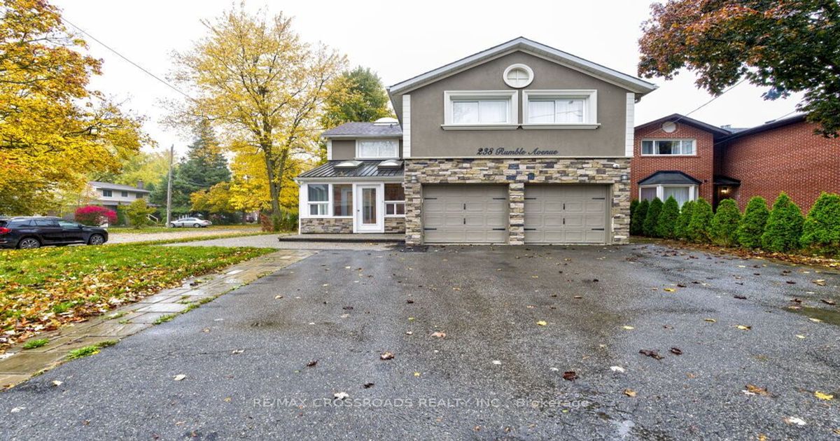 238 Rumble Ave Richmond Hill